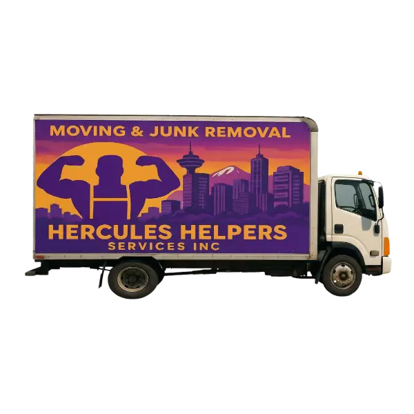 Hercules Helpers moving truck - Reliable local and long-distance moving